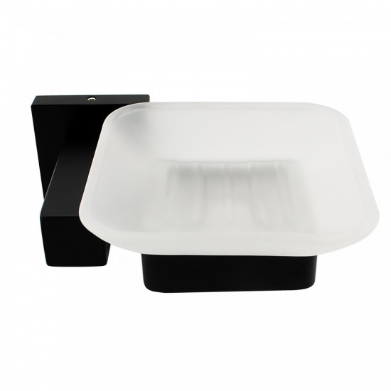 Wall Mounted Ottimo Nero Black Soap Dishes Holder